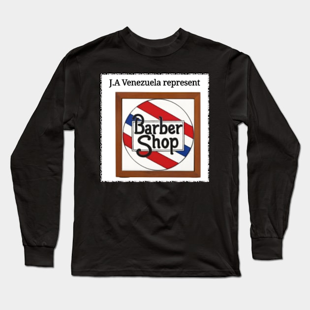 J.A BARBERSHOP 2 Long Sleeve T-Shirt by jose10